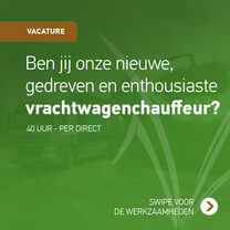 VGR Groep Vacature medewerker vrachtwagenchaufeur